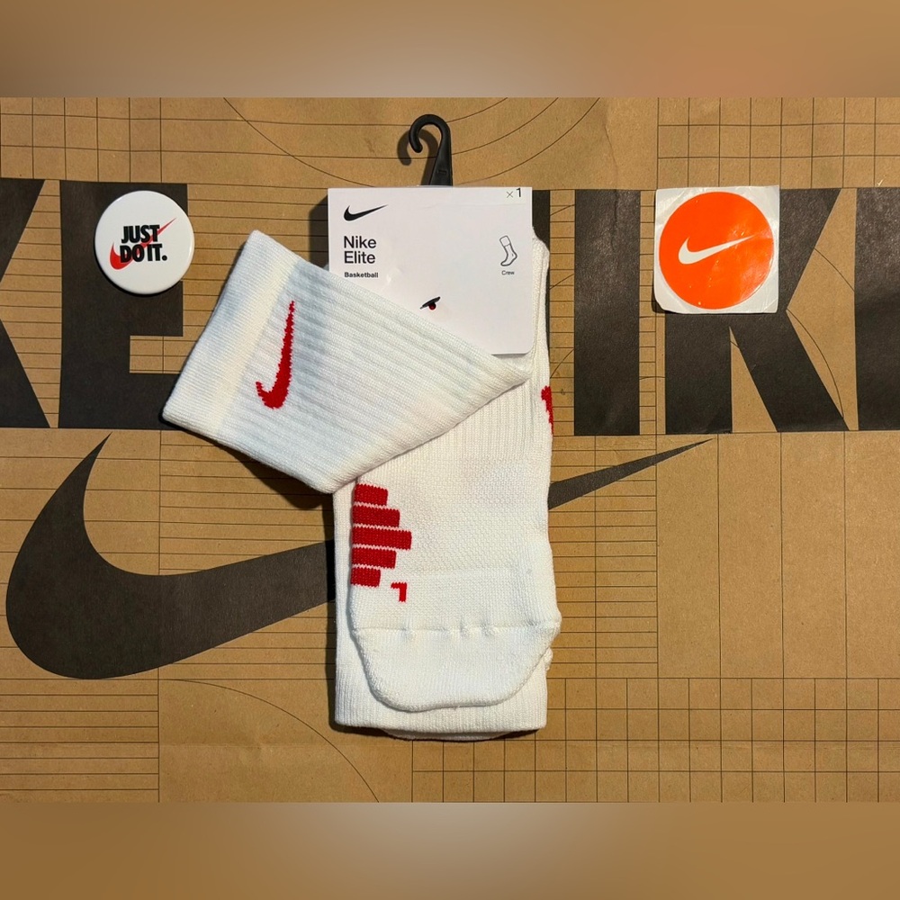 Nike Elite Basketball Cushioned Crew Socks SX7622